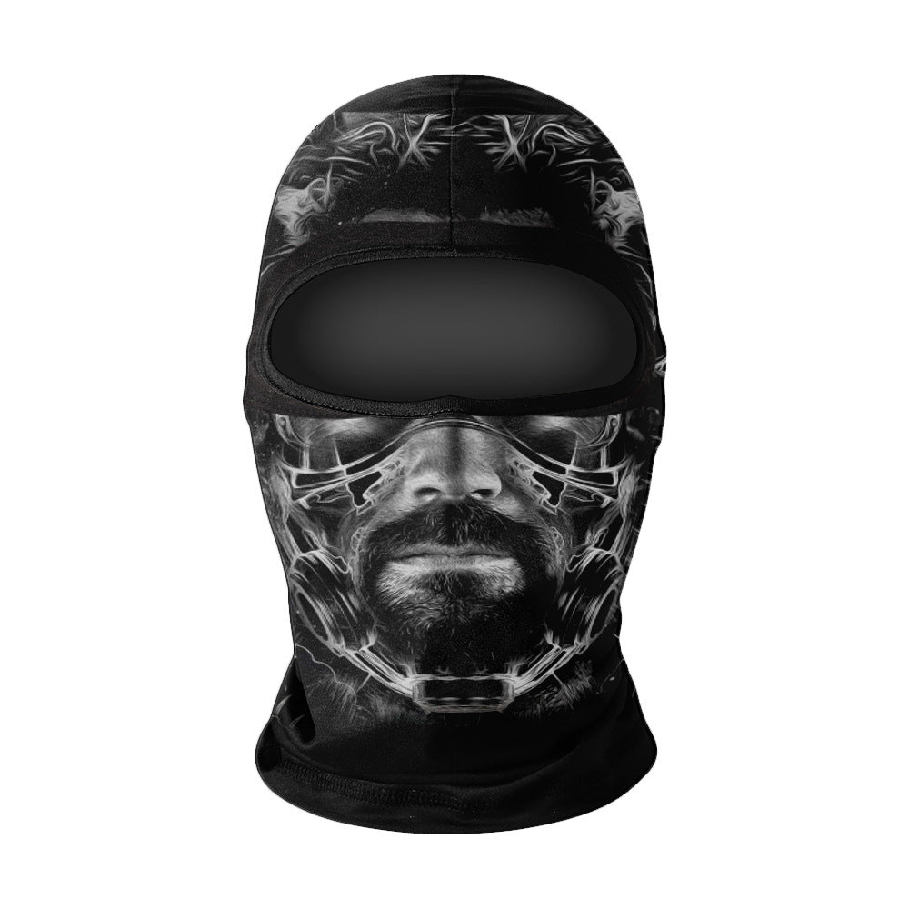 Outdoor Sun Protection Face Cover - Breathable Ice Silk