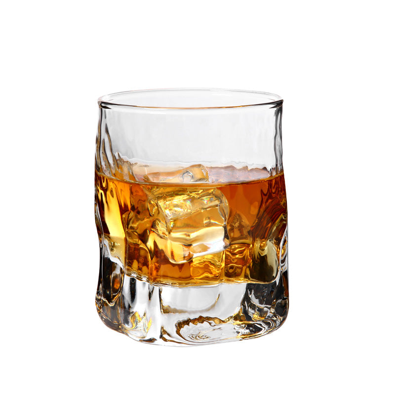 Heat-Resistant Lead-Free Crystal Whiskey Glass Set - Multiple Quantities