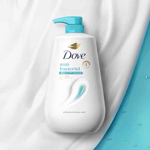Dove Body Wash with Pump Antibacterial For All Skin Types Protects from Dryness 30.6 oz