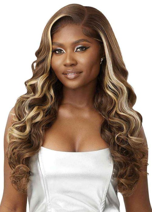 Outre Lace Front Wig - Melted Hairline - Swirlista - Swirl 106 (DRFF2/VANILLA MOCHA)