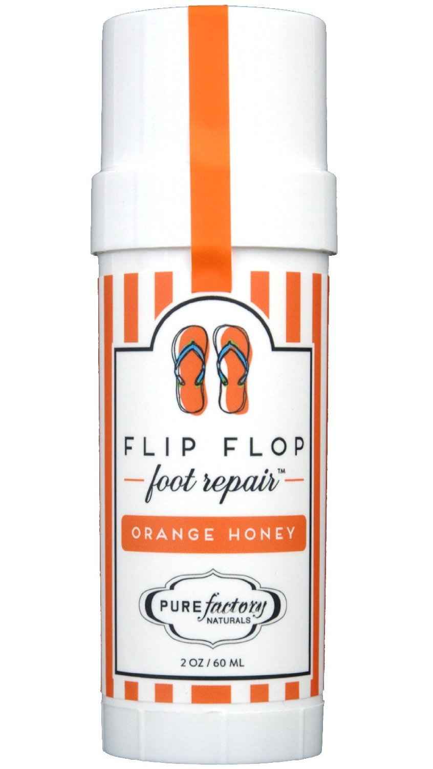 PureFactory Naturals Flip Flop Foot Repair Stick Set of 3 Lime Sugar, Mango Coconut and Orange Honey by Pure Factory