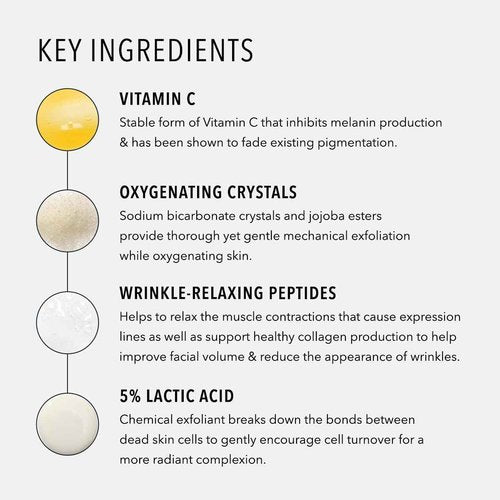 HydroPeptide Polish & Plump Face Peel Radiant Two-Step System, Boosts Firmness and Plumpness, 1 Set