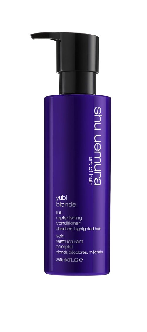 Shu Uemura Art of Hair Yubi Blonde Nourishing Conditioner For Blonde Hair - Prevents Breakage and Split Ends, Nourishes and Adds Shine, Color Safe, 8 Fl Oz