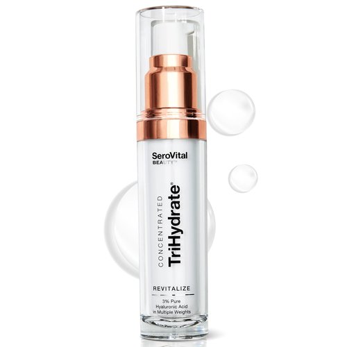 SeroVital TriHydrate – 3% Hyaluronic Acid Serum for Anti-Aging & Hydration – Plump & Firm Skin in 28 Days