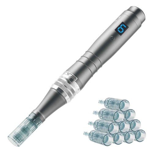 Derma Roller Pen for Women Men, Microneedles Pen Derma Roller kit- 0.25 mm