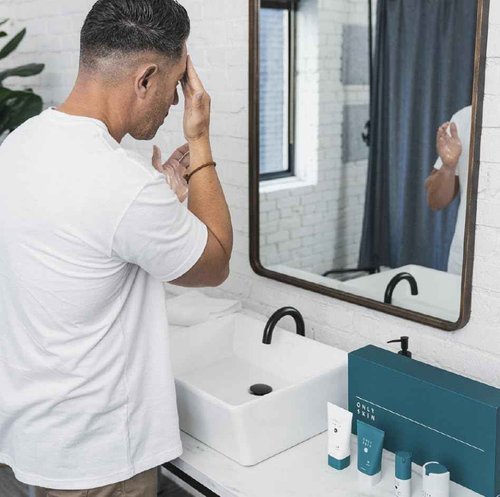 Standard Skin Care Kit, 4-Piece, Face Cleanser, Face Scrub, Day Cream & Night Moisturizer Gift Set, Back To School Gifts