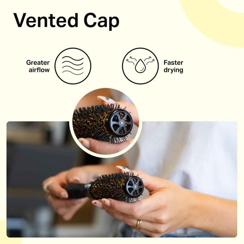 Olivia Garden MultiBrush Detachable Thermal Styling Hair Brush (5-Piece Kit 1" 26mm)