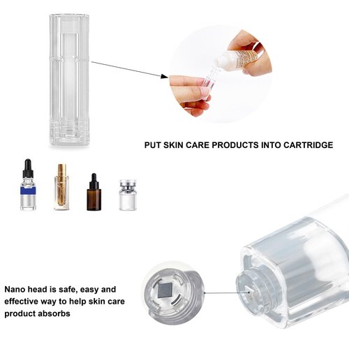 Facial Skin Care Product absorbs Device, LED Light Therapy face Massager, Thermal and Ice Cooling Roller