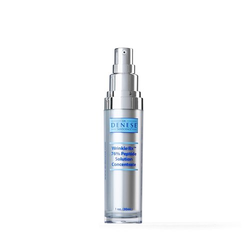 Dr. Denese SkinScience Wrinkle RX 76% Peptide Solution Concentrate Reduce Appearance of Line & Wrinkles with Ceramides, Retinol - Improved Firmness -Paraben-Free, Cruelty-Free - 1oz