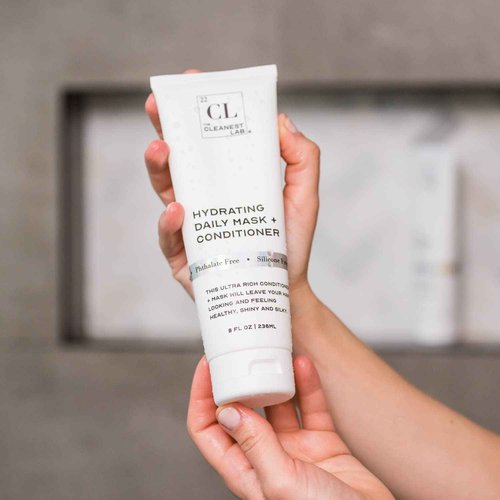 The Cleanest Lab Hair Mask Conditioner Dry Hair. Colored + Damaged + Bleach Hair Repair Treatment. Curly/Straight + Thin & Fine Hair Natural Strengthening. Moisturizing for Health & Volume 8 Fl. Oz.