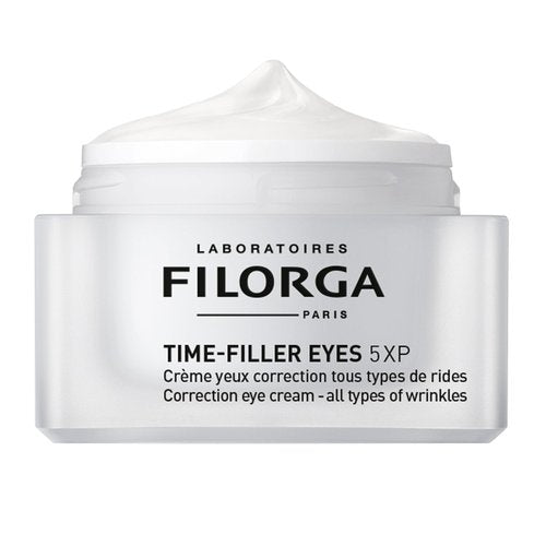 Filorga Time-Filler Eyes 5-XP Anti Aging & Wrinkle Reducing Eye Cream With Hyaluronic Acid and Orchid Stem Cells to Minimize Wrinkles & Dark Circles, Lift & Firm Eyelids & Enhance Lashes, 0.5 Fl Oz