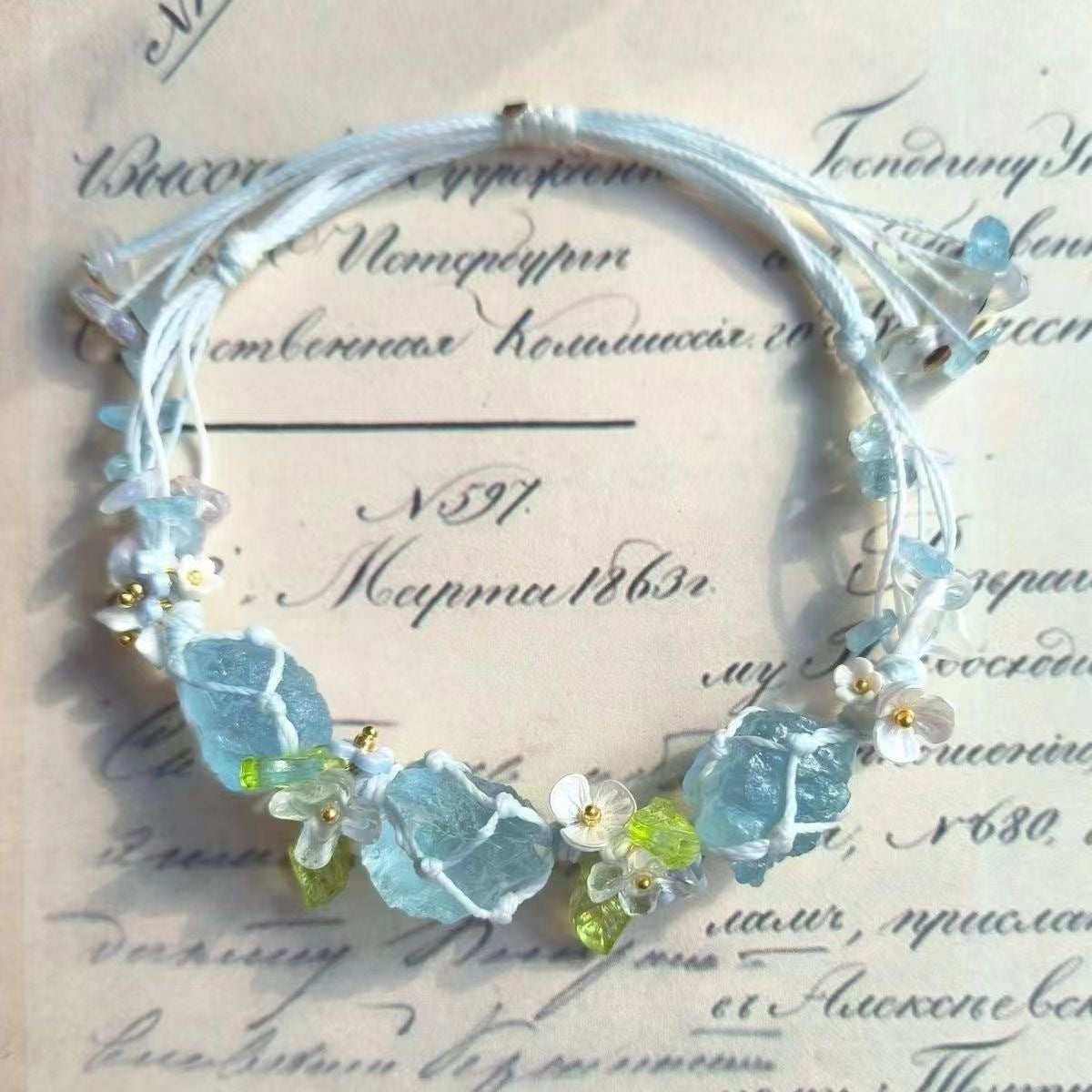 Handmade Woven Bracelet Carrying Strap - Exquisite Adjustable Jewelry Accessory