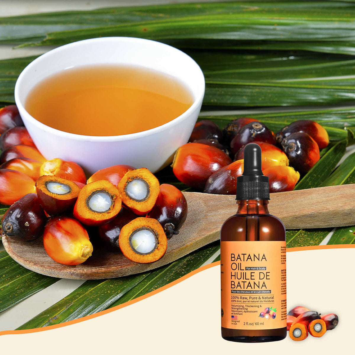 Non-standard Batana Solid Hair Strength Treatment Oil