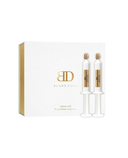BLANC DUBU Nuborn Cell Blanc Power Ampoule & Anti Aging Serum | Korean Skin Care for Barrier Repair | Korean Glass Skin Product, Hydrating Face Serum (7ml x 5ea)