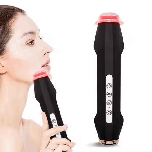 Wireless Beauty Bubble Pen Face & Neck Massager, Refresh Your Skin with Gentle Vibrations for Deep Facial Cleaning Detox Moisturizing Firming Lifting Toning Tightening Whitening Skin Rejuvenation