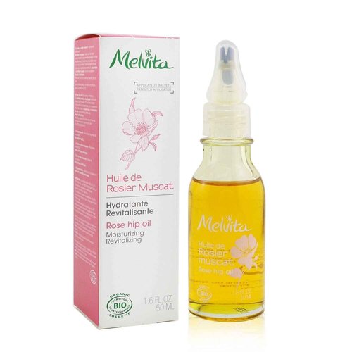 Melvita Rose Hip Oil, 1.69 fl.oz Bottle