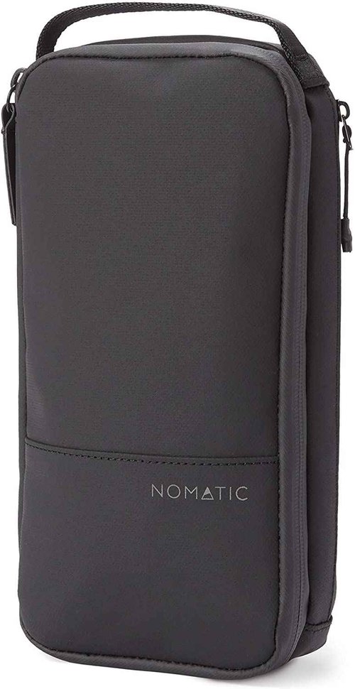 NOMATIC Toiletry Bag for Travel - Great for Travel Size Toiletries - Travel Essentials Wash Bag - Travel Makeup Bag, (Black), Large V2