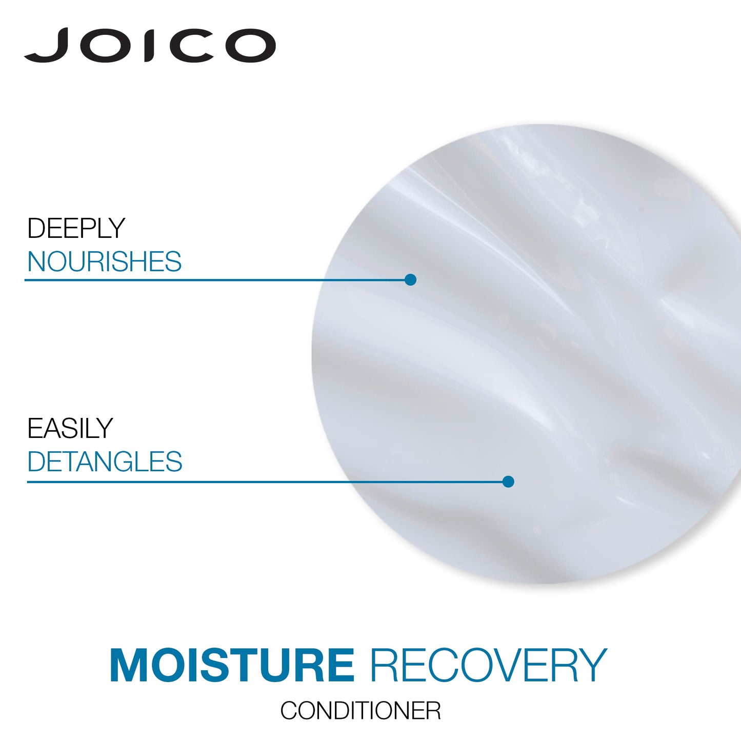 Joico Moisture Recovery Moisturizing Shampoo & Conditioner Set | Replenish Loss Moisture | For Thick & Coarse & Dry Hair
