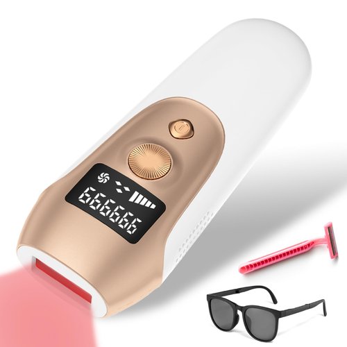 FELOOW IPL Hair Removal Device, Hair Removal for Women and Men at home for Armpits Legs Arms Bikini Line，model S3