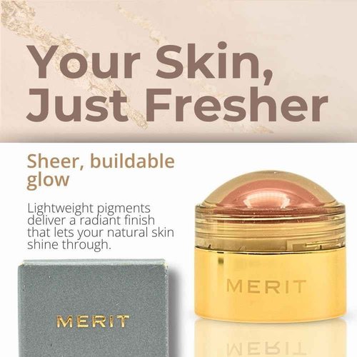 Merit Flush Balm Cream Blush - Beverly Hills - Soft Peach