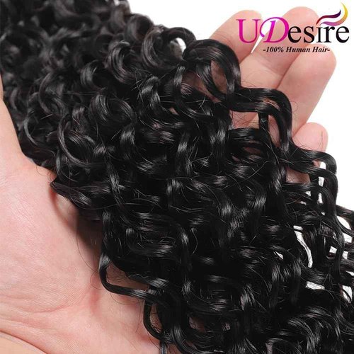 Water Wave Bundles Human Hair 1 Bundles 26 Inch Water Wave Bundles 10A Brazilian 100% Unprocessed Virgin Human Hair Wet and Wavy Bundles Double Weft Water Curly Weave Natural Black