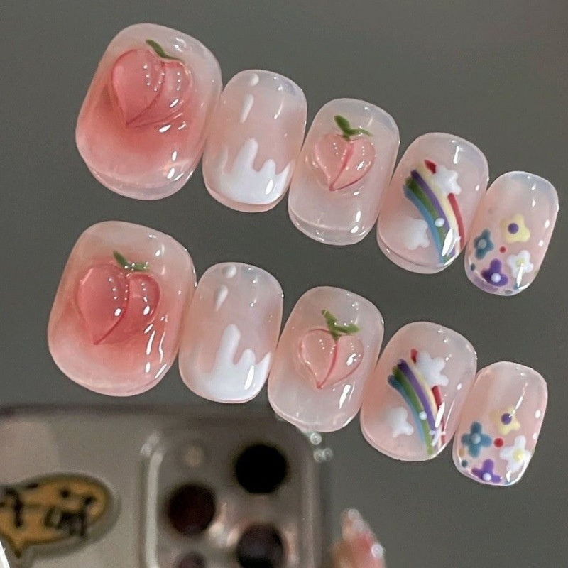 Bow Nail Stickers - Ultra-Thin Seamless Patch