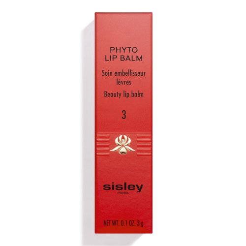 Sisley Paris Phyto-Lip Balm, 3 Crush - Plumps, Protects & Smooths for Fuller, Hydrated, More Beautiful Lips - Easy to Apply - Buildable Color