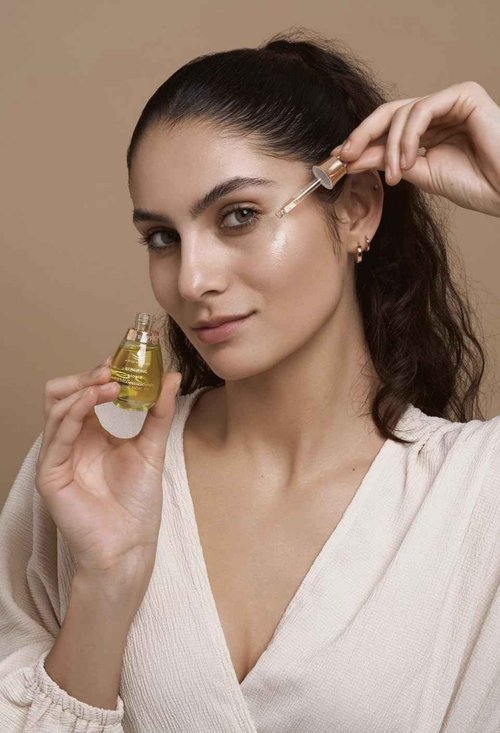 Tautropfen natural cosmetics, skincare, soothing facial oil for all skin types with baobab, 35 ml