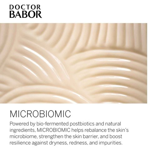 BABOR Microbiomic Stress Defense Mushroom Cream, Antioxidant and Microbiome Complex Protect, Moisturizer Balances and Revitalizes Skin, Improve Skin Barrier, Reduce Fine Lines & Wrinkles, 1.69 oz