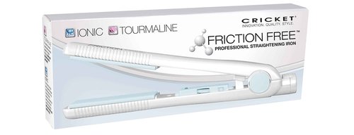 Cricket Friction Free Professional Styling Flat Iron Hair Straightener - Ceramic Tourmaline Technology, Quick Heat Up to 392°F, 1-Inch Plates Hair Straighteners for Women & Men & Stylists