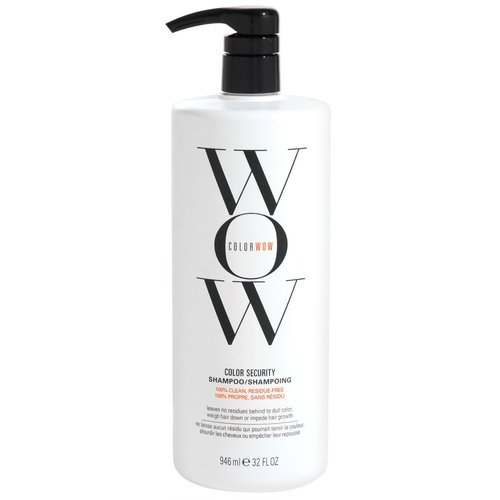 COLOR WOW Color Security Shampoo, 32 fl oz – Sulfate Free & Residue-Free Formula, Healthy Looking Hair & Scalp, Paraben Free Salon Quality