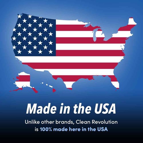 Clean Revolution Liquid Gel Hand Soap, Silky Rich Liquid, Quick Lather, Fast Rinsing, (Dreamy Citrus) 128 Fl Oz, 4 Pack - Made in USA