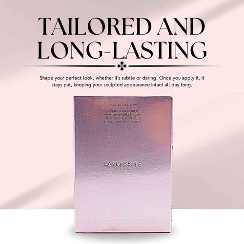 PATRICK TA Major Sculpt Crème Contour & Powder Bronzer Duo She's Statuesque