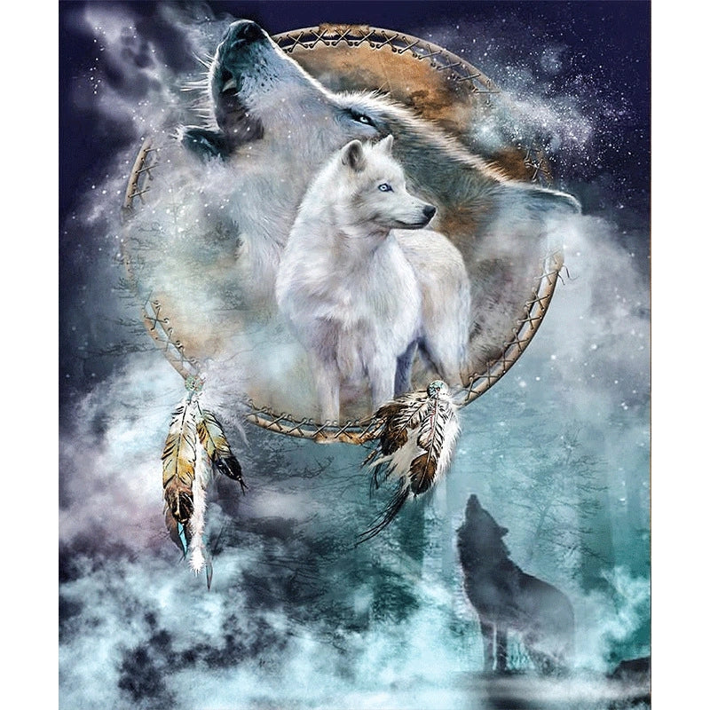 Dreamcatcher Cross Stitch Diamond Painting Kit Home Decor Art
