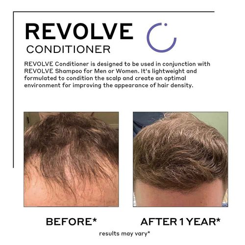 ZENAGEN Revolve Conditioner (Unisex) | Supports Scalp Health & Appearance of Fuller, Healthier Hair, Developed for Fine & Visibly Thinning Hair, Plant-Based, Color-Safe, Vegan, 473 mL / 16 oz