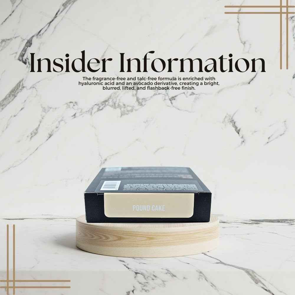 HUDA BEAUTY Easy Bake and Snatch Pressed Talc-Free Brightening and Setting Powder Poundcake