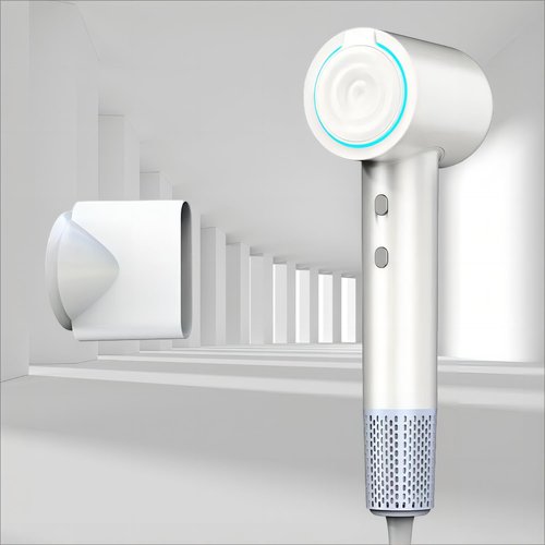 Hair Dryer, high-Speed Negative ion Low-Noise Hair Dryer, Equipped with a brushless Motor for Quick Drying, Temperature-Controlled, Quiet and Compact, Suitable for Home, Travel, and Hair Salons