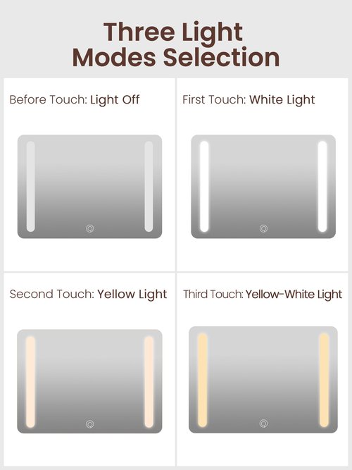 ROWNYEON Travel Makeup Case With Light Up Mirror Portable Train Case Organizer Make up Box for Girls Makeup Artist Hairstylist Casewith 5x Mirror Black