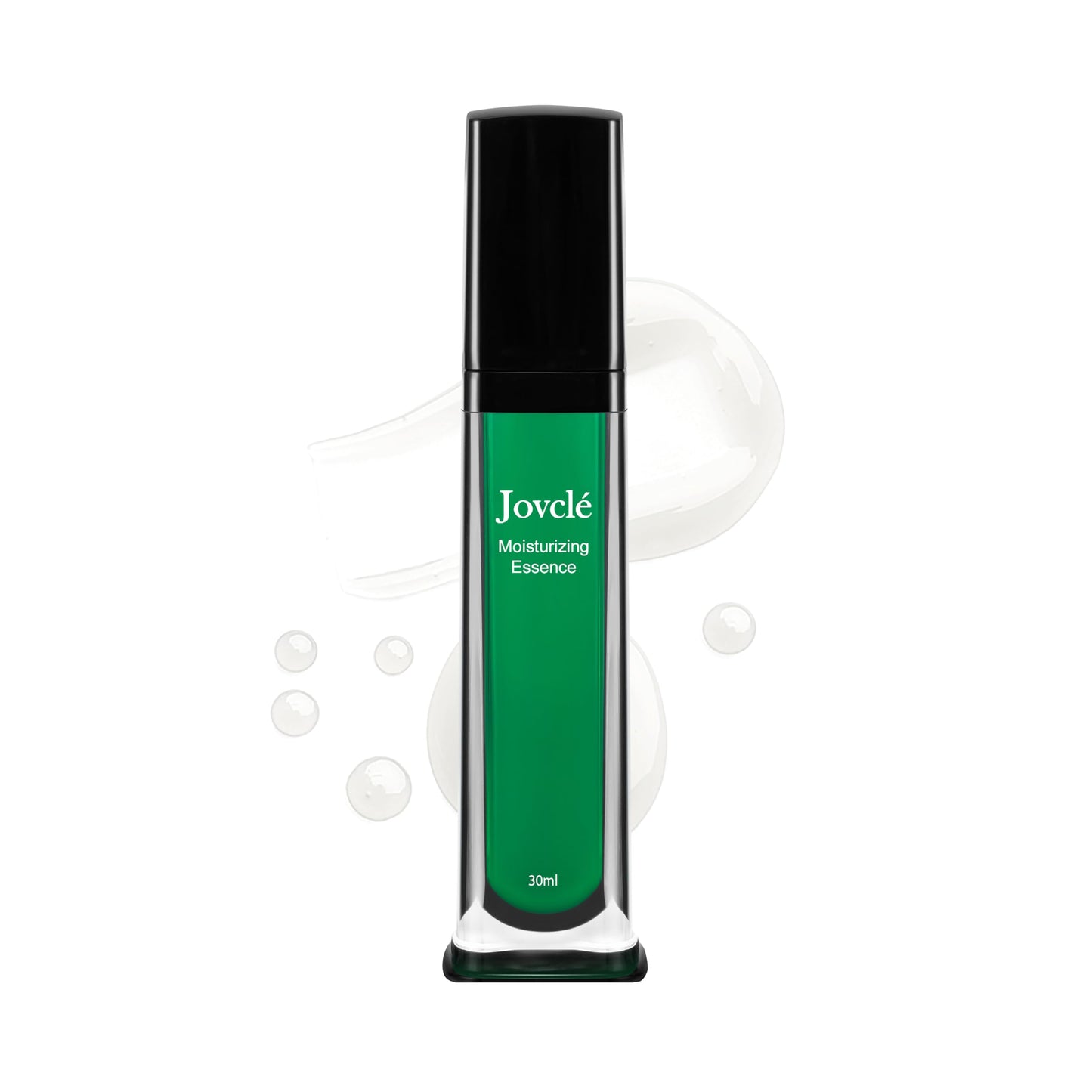 Jovclé Moisturizing Facial Essence, Luxurious Herbal Hydrating Serum for Face & Neck, Enriched with Centella Asiatica, Ginseng & Osmanthus, 1 fl. oz