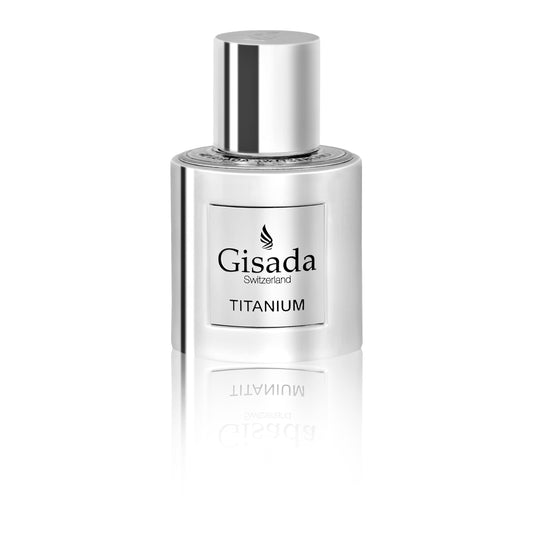 Gisada Switzerland - Titanium | Eau de Parfum for Men | 1.7 fl oz (50ml) | Spicy, Amber, Warm, and Woody Notes | Long-Lasting Scent | Perfume & Cologne