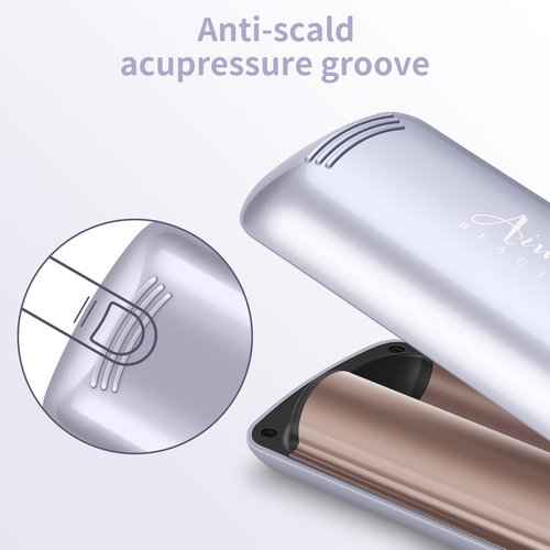 Aima Beauty One Step Hair Dryer and 32mm (1.25") Aima Beauty Twins Mermaid Hair Waver Bundle