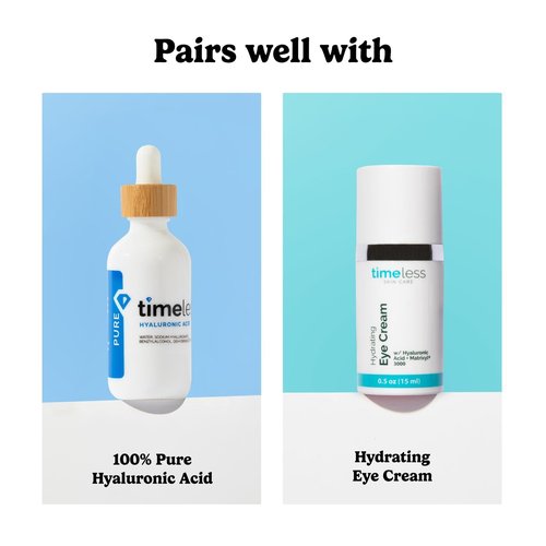 Timeless Skin Care Matrixyl 3000 Serum - Personal Care Face Serum Supports Hydration - with Hyaluronic Acid - Fragrance-Free - for Skin Care - 4 oz