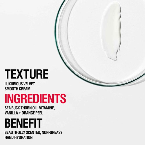 Grown Alchemist Hand Cream - Vanilla and Orange Peel. Non-Greasy Moisturizer that Soothes and Softens Hands (500ml).