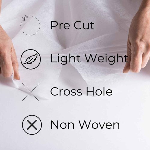 Disposable Massage Table Sheets, Massage Bed Cover 31.5" X 70" Lash Bed Cover, Disposable Bed Sheets, Non-Woven, Latex-Free, Massage Sheets, Recyclable (2 Rolls)
