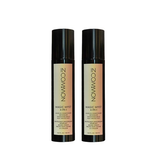 IN COMMON Magic Myst Universal Hair Elixir | 4-In-1 Leave-In Conditioner - Detangler - Heat Protectant | 8.45 oz (Pack of 2)