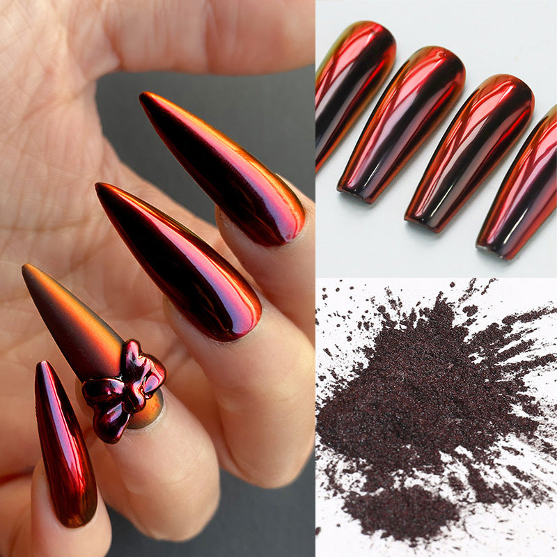 Chameleon Pink Laser Mirror Nail Powder