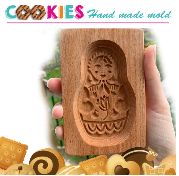 Cookie Cutter & Stamp Set for Baking - Provance Rose Style, Multiple Variants