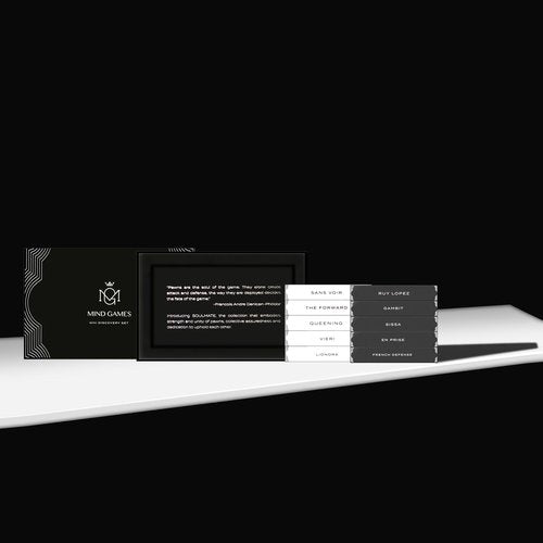 MIND GAMES 10 Piece Sample Discovery Set - Mini Perfume kit for Women & Men - Luxury Fragrance kit for Gifts - Sample of Designer Perfume - Soulmate Collection