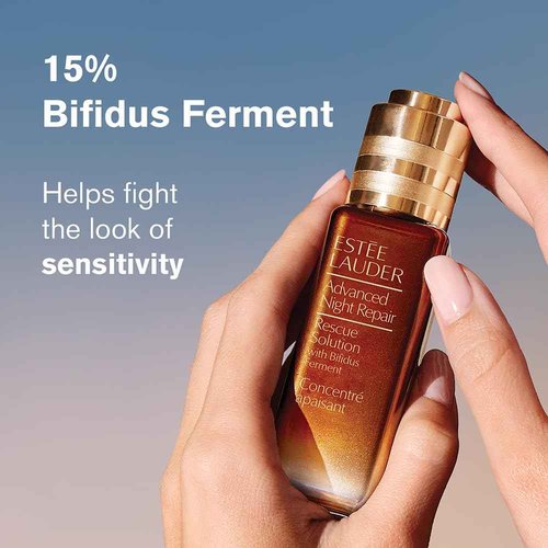 Estée Lauder Advanced Night Repair Rescue Solution with 15% Bifidus Ferment to Reduce Visible Redness, 0.68 Fl Oz