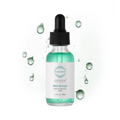 OxygenCeuticals Phyto Gel – Brightening & Soothing Gel Serum with Niacinamide, Sodium Hyaluronate, Centella & Mulberry Root Extracts, Functional Radiance Suitable for Sensitive Skin. 1 fl.oz (30ml)